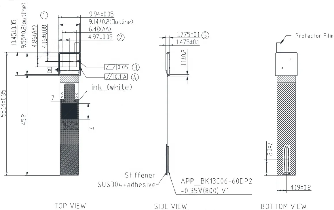 SeeYA SY032WEM01 0.32 inch 800x600 sony 0.23 inch high resolution Si oled micro displays module for AR VR/Night vison/sight