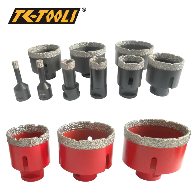 5mm -150mm Vacuum Brazed Diamond Drilling Core Bit and Diamond hole saw for Porcelain, Marble and Granite