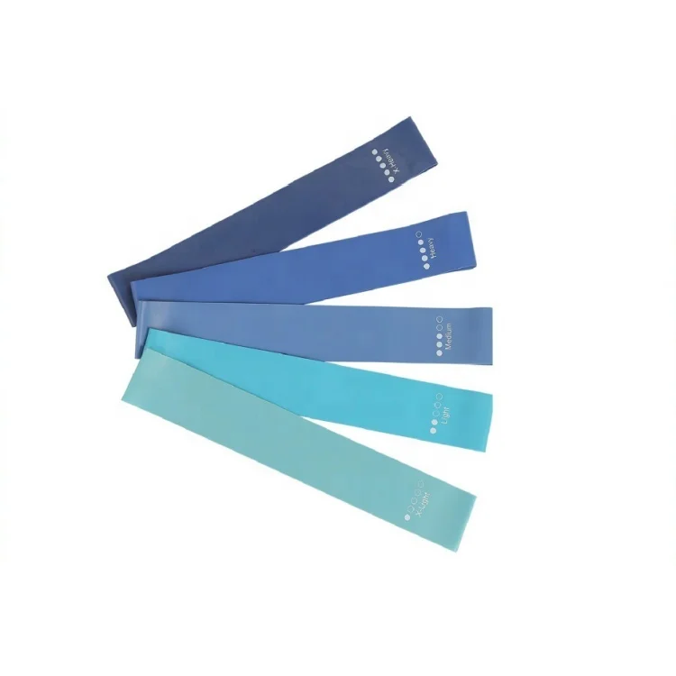 High Quality 100% Latex Elastic Rubber Resistance Band Loops Gym Home Fitness Workout Bands Resistance Custom Logo