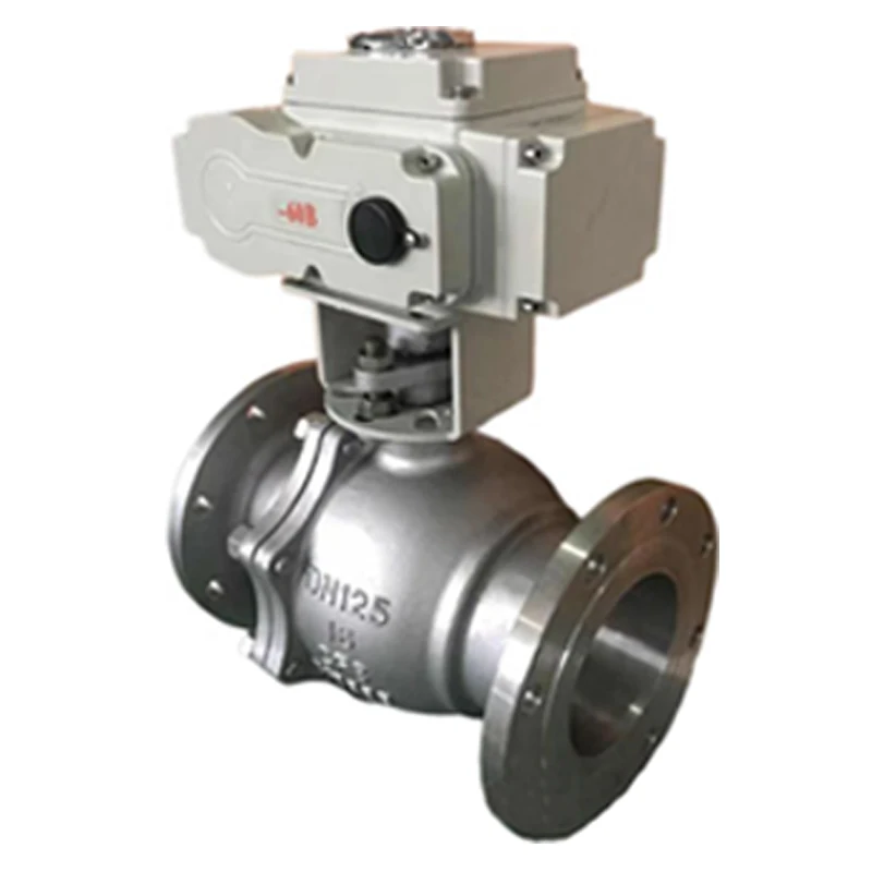 Q941F-25P Electric Actuator Motorized Ball Valve Explosion-Proof Cut-Off Control for Natural Gas Liquid Water OEM Customizable