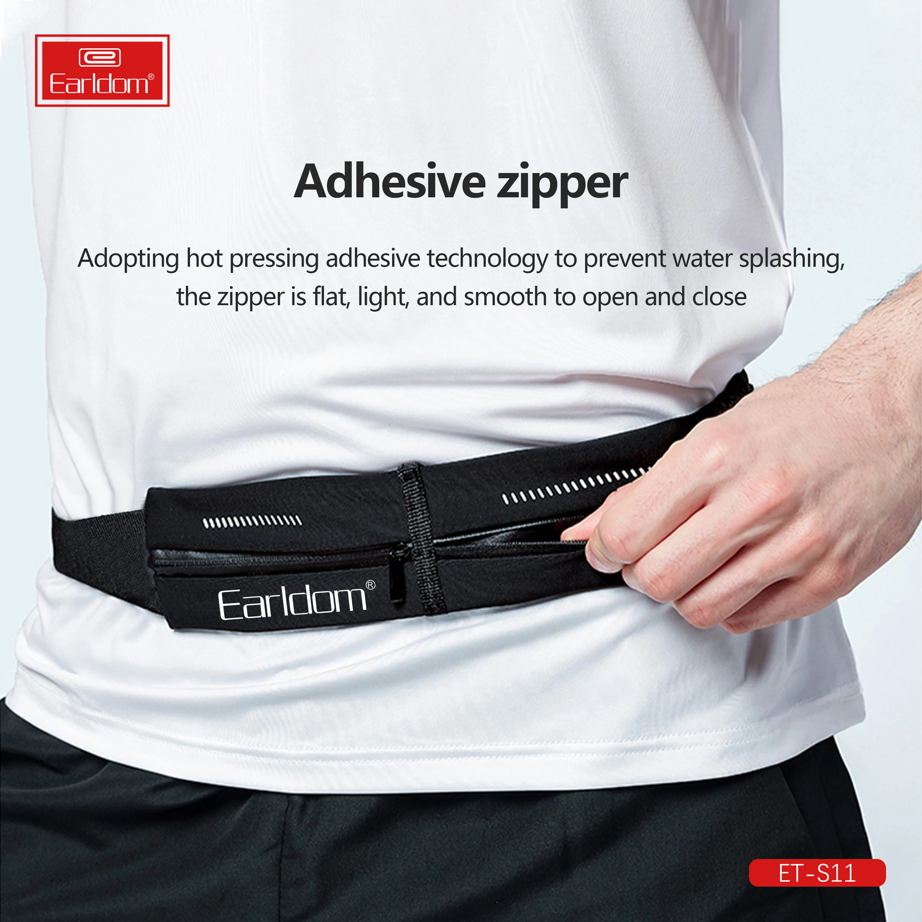 Earldom Waist Bag Pack Outdoor Sports Belt Bag Night Warning Visible Fanny Pack belt bags for women