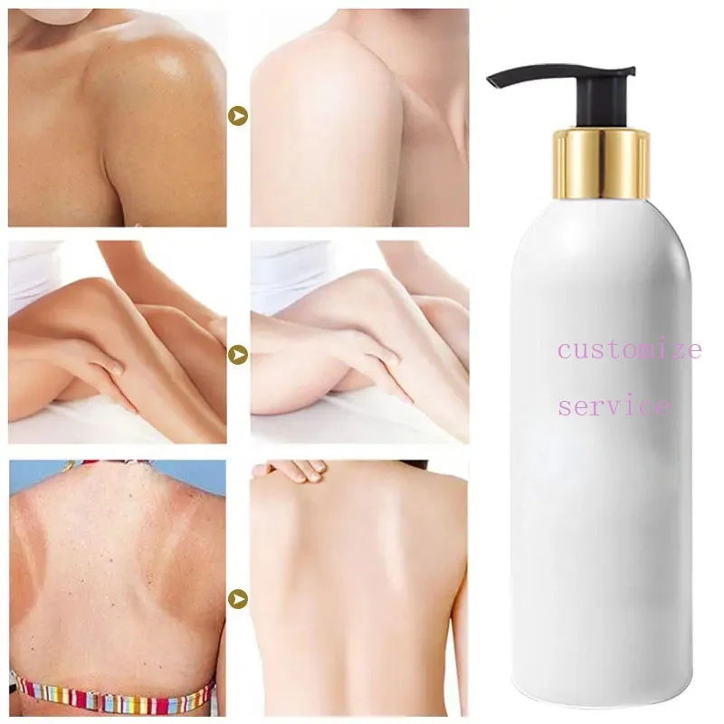 Customize service cream daily moisturizing lotion for dry skin refillable hand cream face wash lotion tube 100ml private label