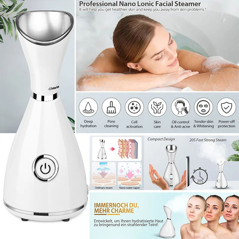 High Quality Wholesale 2022 Professional Skin Rejuvenation Portable Skin Rejuvenation Face Lift Facial Steamer Facial Spa