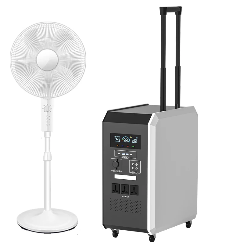 Wholesale Outdoor Portable Power Station 2000w Solar Generator Rechargeable Energy Battery Charging Bank For Camping