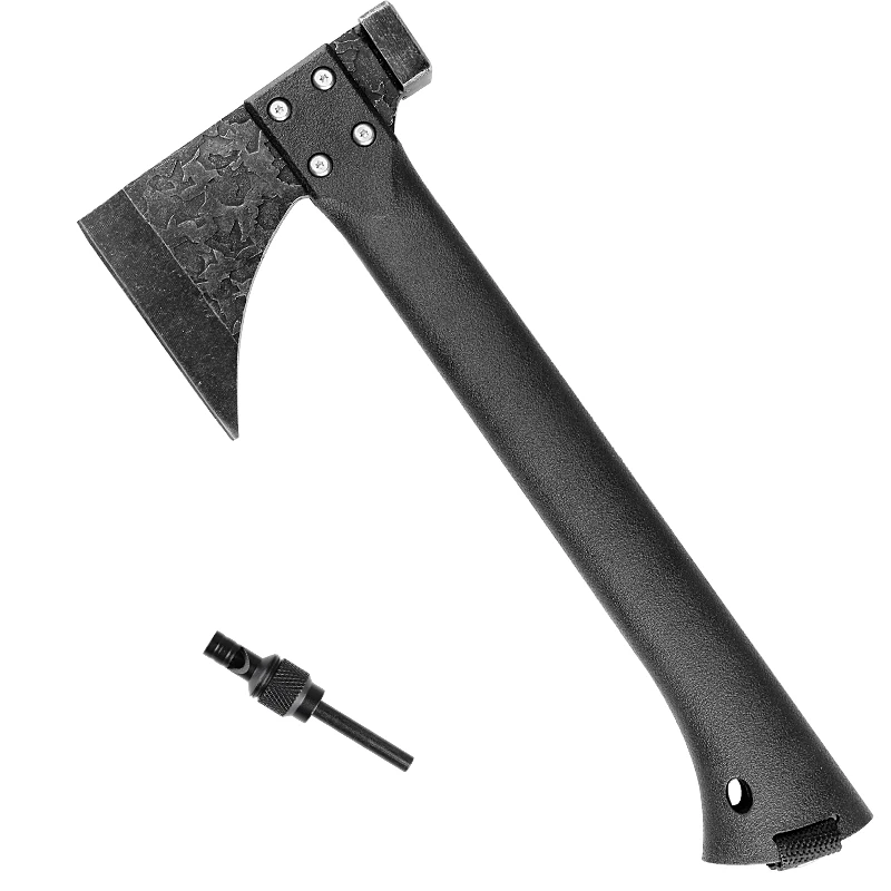 High quality Outdoor Multifunctional Axe Nylon Sheath Best Axe Firewood Tactical Axe Camping Felling Hatchet