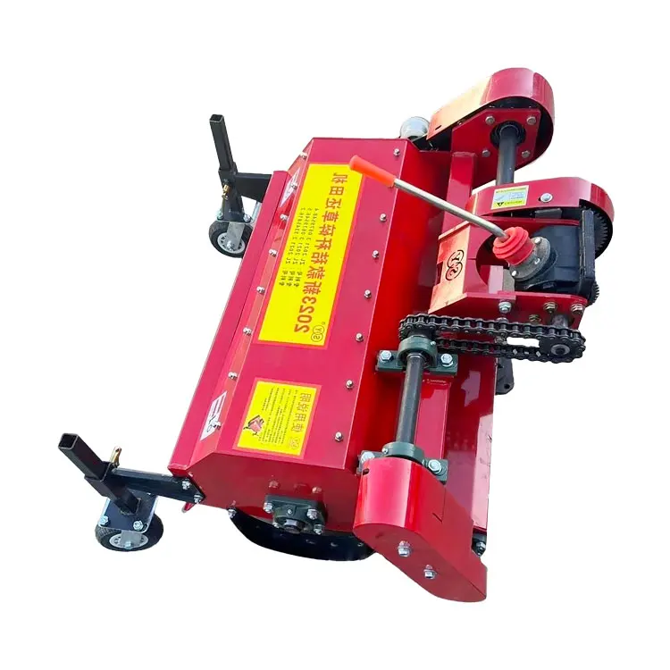 Factory Direct Self-propelled Orchard Grass Shredder Weeds Can Be Crushed By The Mower Grass Shredder And Field Machine