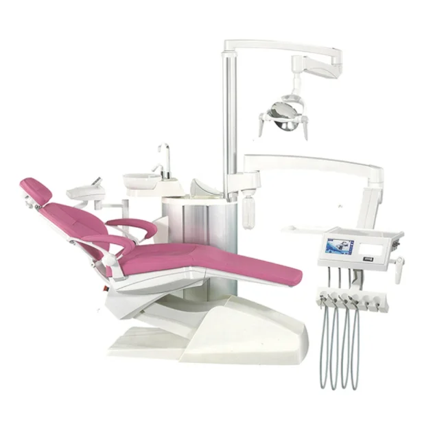 Manufacturer Wholesale New Automatic Sterilizing Medical Dental Chair with Movable Treatment Cart