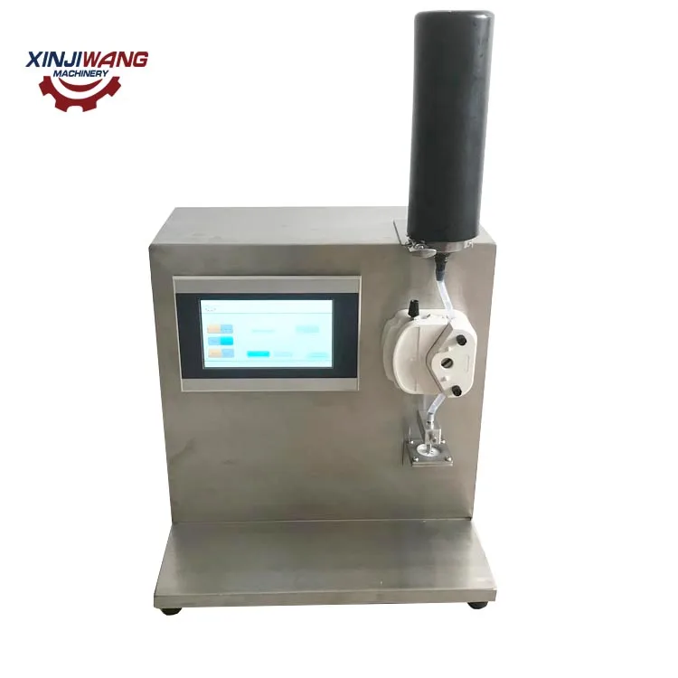 Fully automatic cosmetics nail polish extension glue/ UV glue quantitative filling machine with touch screen