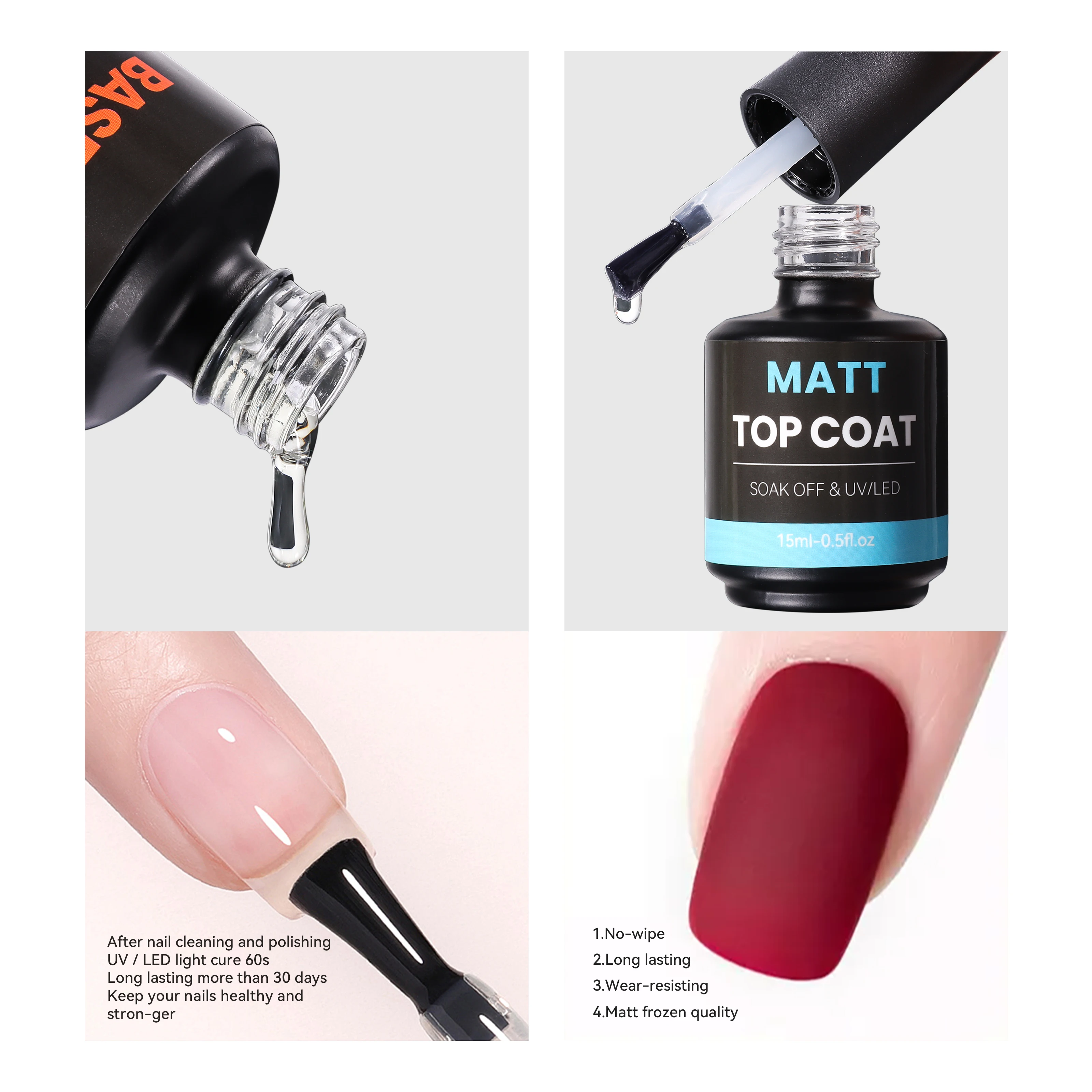 Aosmei 2025 Ultra-strong adhesion Base coat high brightness base coat