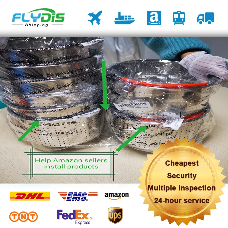 
 Профессиональная команда контроля качества предоставляет услуги по нанесению этикеток, проверке качества, замене упаковки и фотографии товаров в FBA МАЗ  