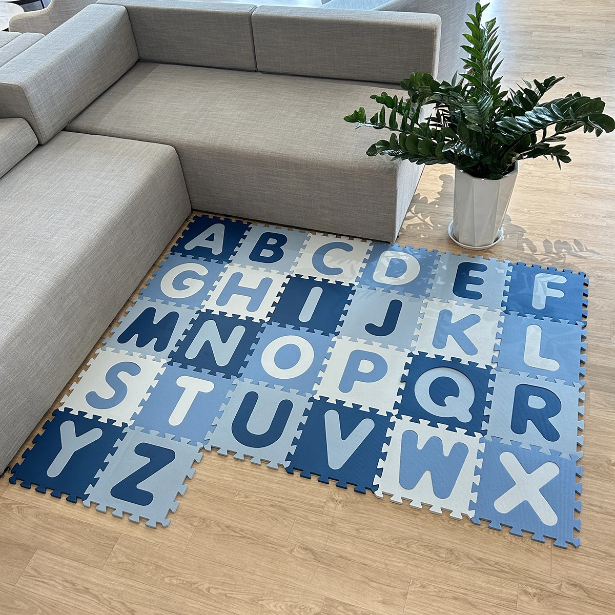 Wholesale Play Mats New Design Custom Alphabet Number Kids Play Mats Indoor Soft 30X30 ABC 123 Foam Puzzle Mat