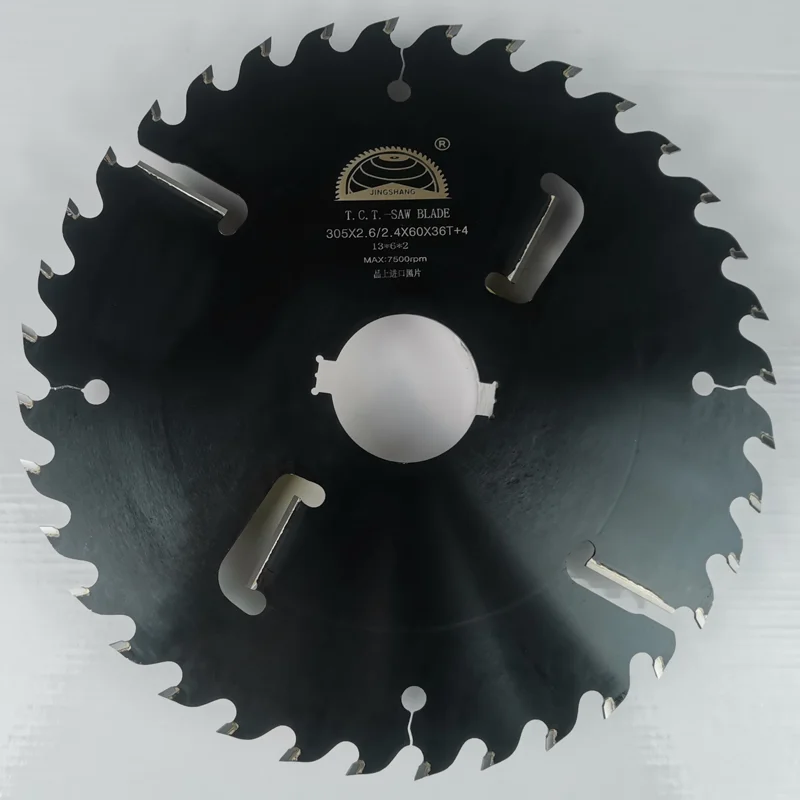 355x3.6/2.8x50x36T+4 Multi-ripping Saw Blades Durable Saw Blades For Multiripping Cutting Wood