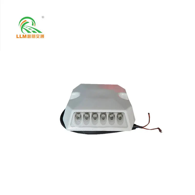 High Quality Aluminum Wired Road Stud for Tunnel Use Flashing led Traffic Road Markers Solar warning light