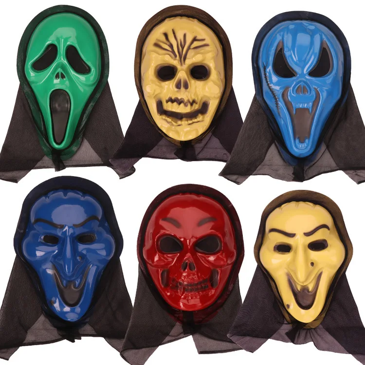 Hot Sale Custom Halloween Party Celebration Mask Masquerade Full Face Scream Mask for Adult Child
