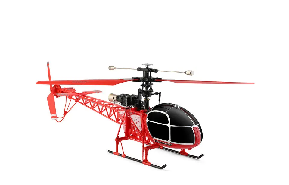 2023 NEW RC Helicopter with Four Channel Dragonfly Model Aircraft Set High Rama Remote Control