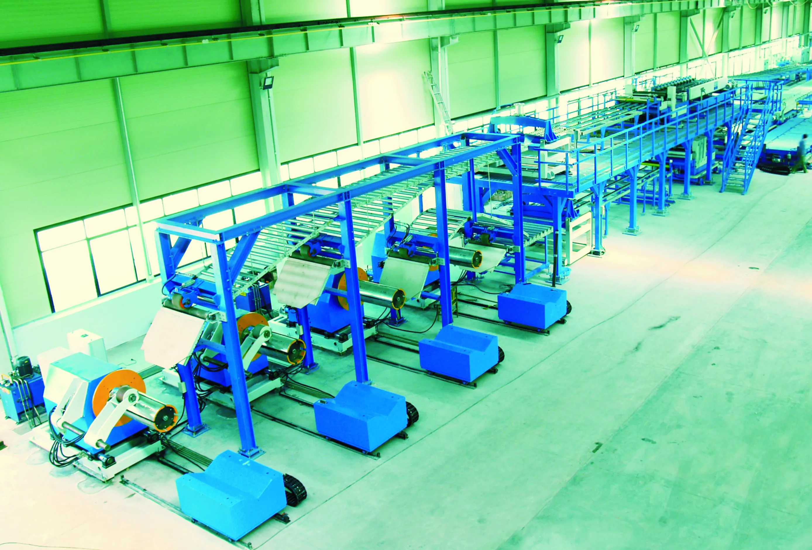 Prefabricated High Quality Color Coated Sandwich Panel galvanized Steel Glass Wool Panel