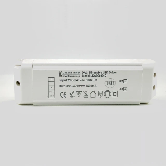 LKAD069D-D 30 Вт 50 60 Светодиодный драйвер dali производитель источник питания светодиода