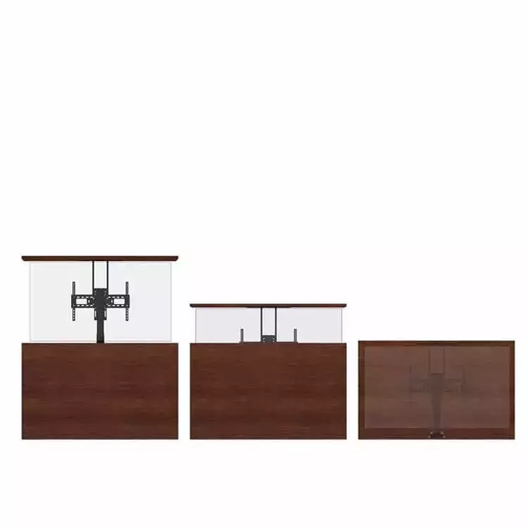 Compact Electric Auto Motorised Tv Lift Stand With Remote Control