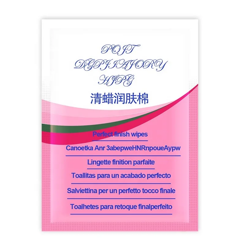 Wholesale Wax-Removing Emollient Oil Wet Cotton Remove The Rest Wax After Use Wax Strips