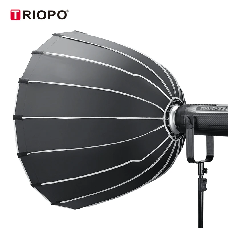 Studio Parabolic Deep Softbox Beauty Dish Softbox  with Grid
