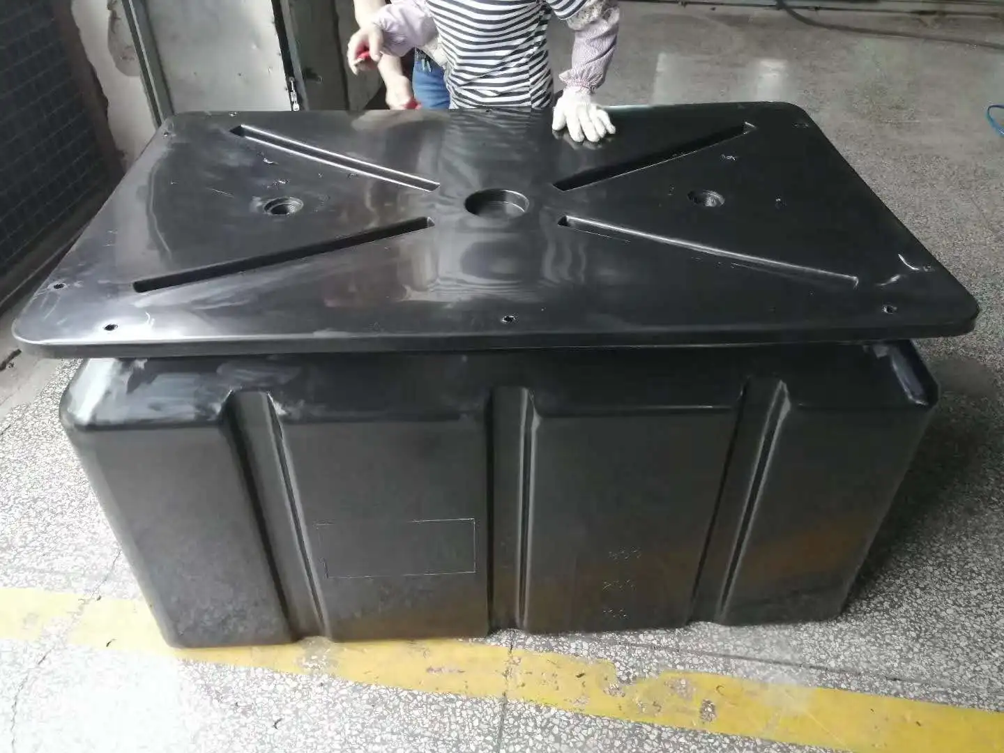 High quality marine cube polyethylene plastic foam pontoon for docks