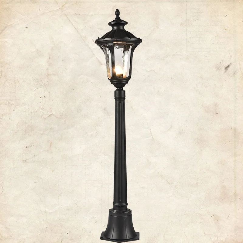 Наружное алюминиевое стоечное освещение декоративный столбик светильник для газона в саду светодиодный