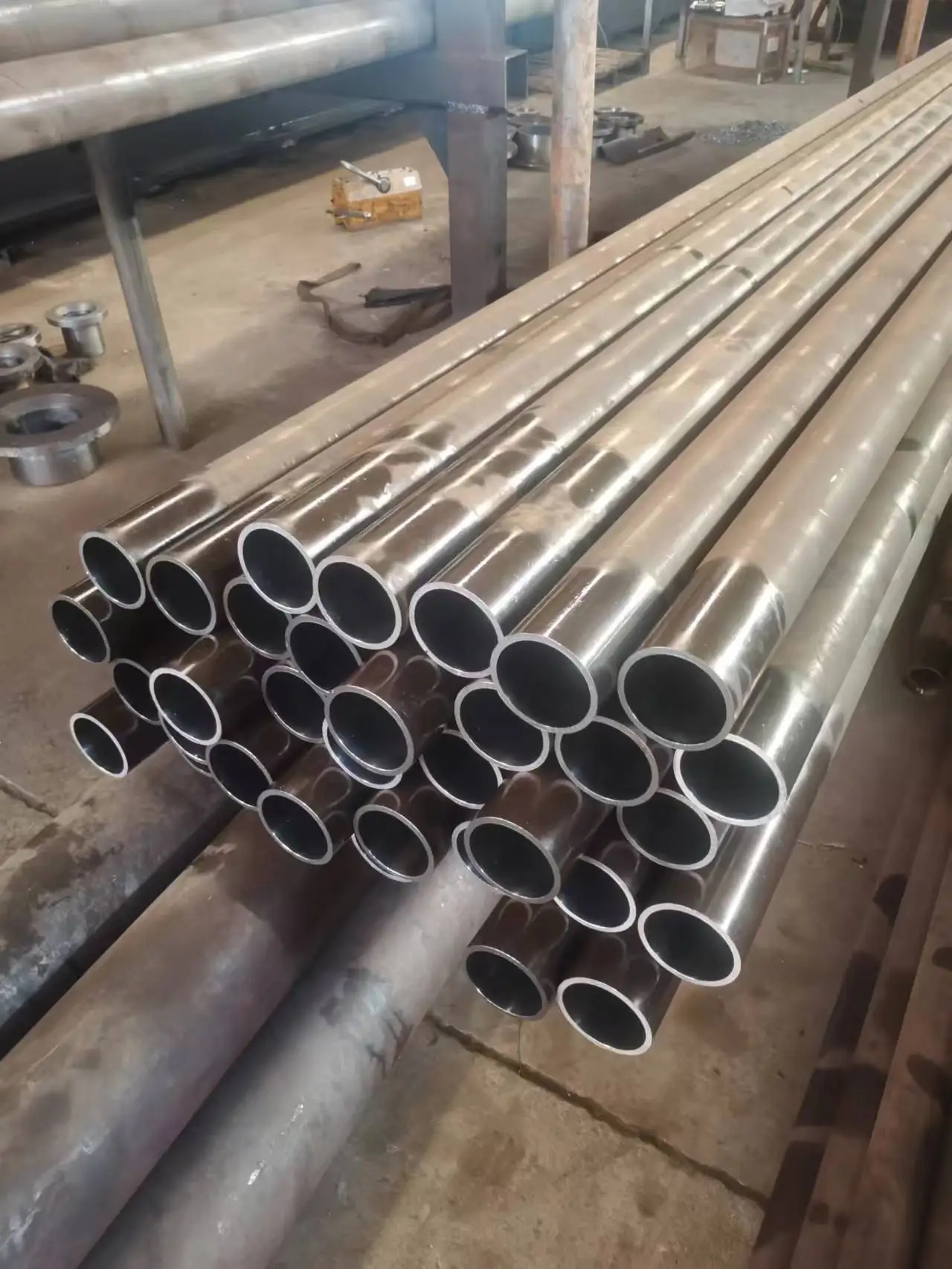 Api 5l Astm A106 A53 Skived Rolling Burnished Hydraulic Cylinder Tube honing Seamless Steel Pipe