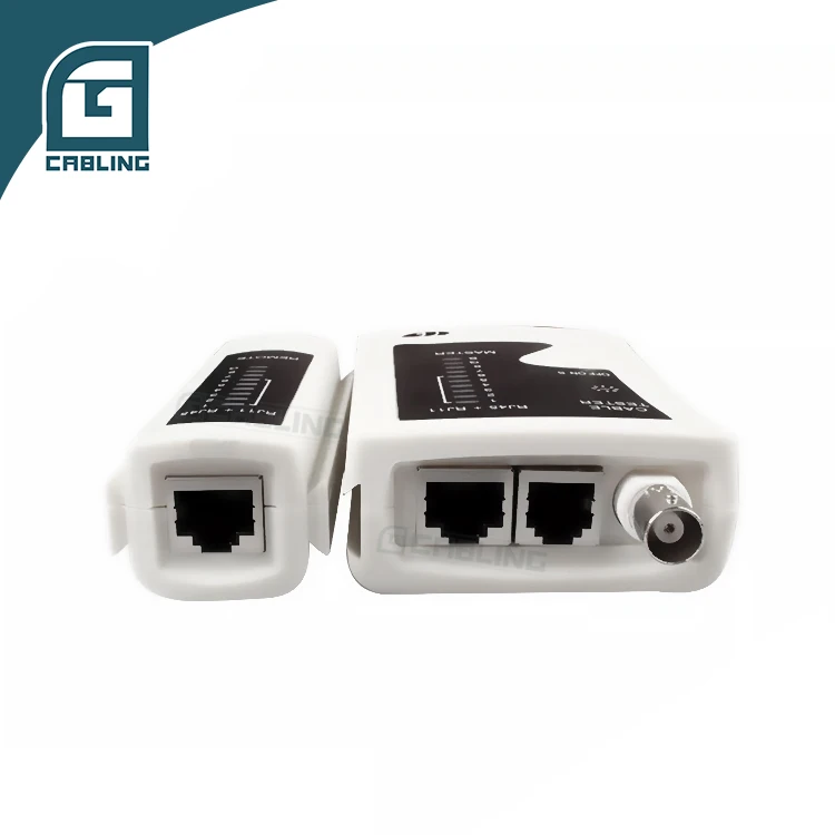 Тестер сетевого кабеля Gcabling RJ45 RJ12 RJ11 lan прибор для проверки провода передачи данных тестер