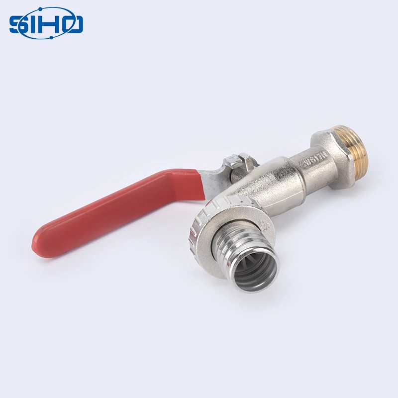 
1/2 Inch brass wall mounted tap thread bibcock faucet with high quality 