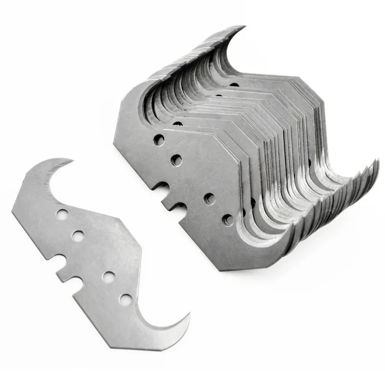 Free Sample 100pc Pack Hooked Carpet Cutting Blades X