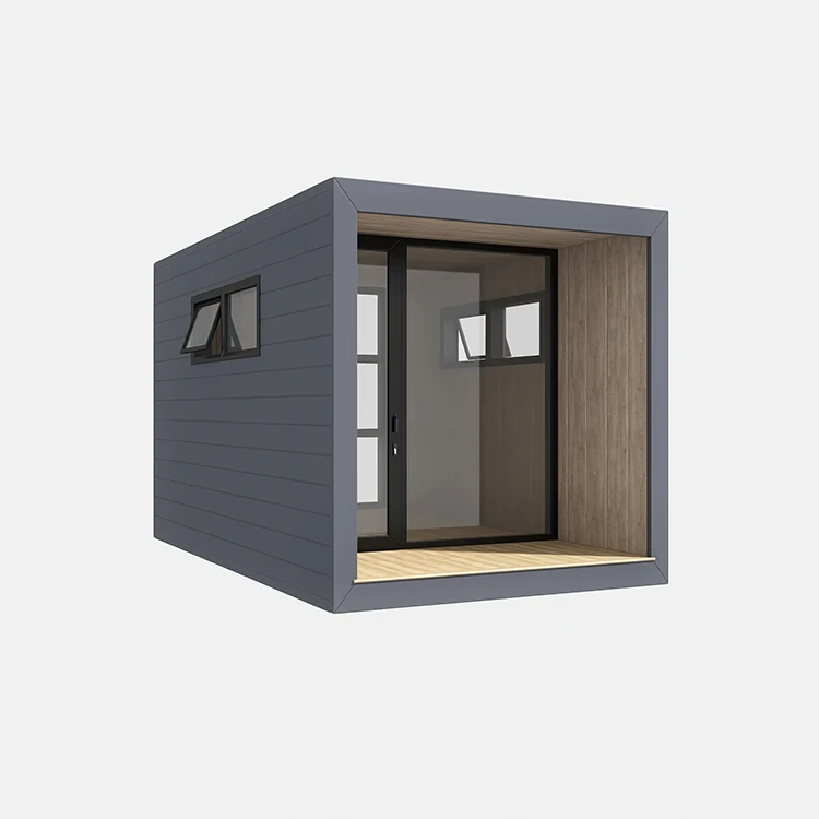 Economical Prefabricated Resort House Camp Cabin Container Villa Wooded Home Containers Office Garden House Garden Office Pod