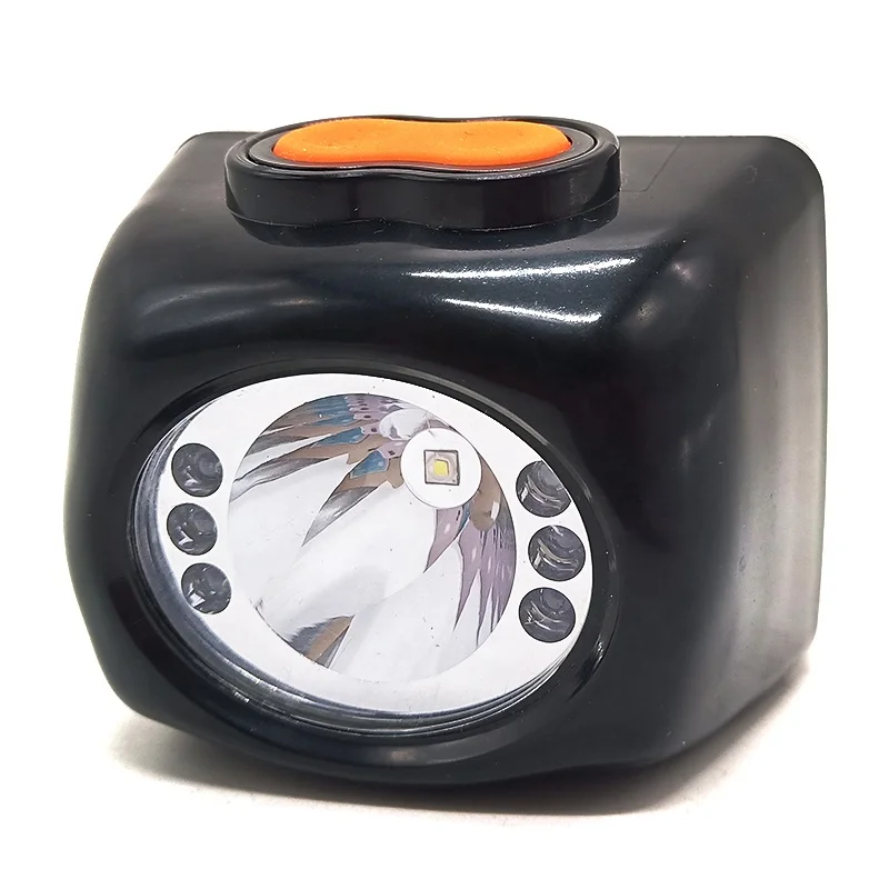 BOMARTE Cordless LED Rechargeable Safety Explosion-Proof Miner Mining Headlamp Cap Lamp with Strobe Light