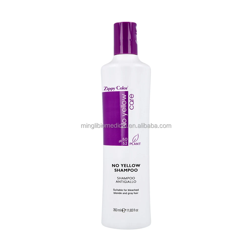 Wholesale Magic Organic Anti-Yellow Shampoo 350ml Grey Hair Toning Shampoo with No Yellow & Brassy Remove Features