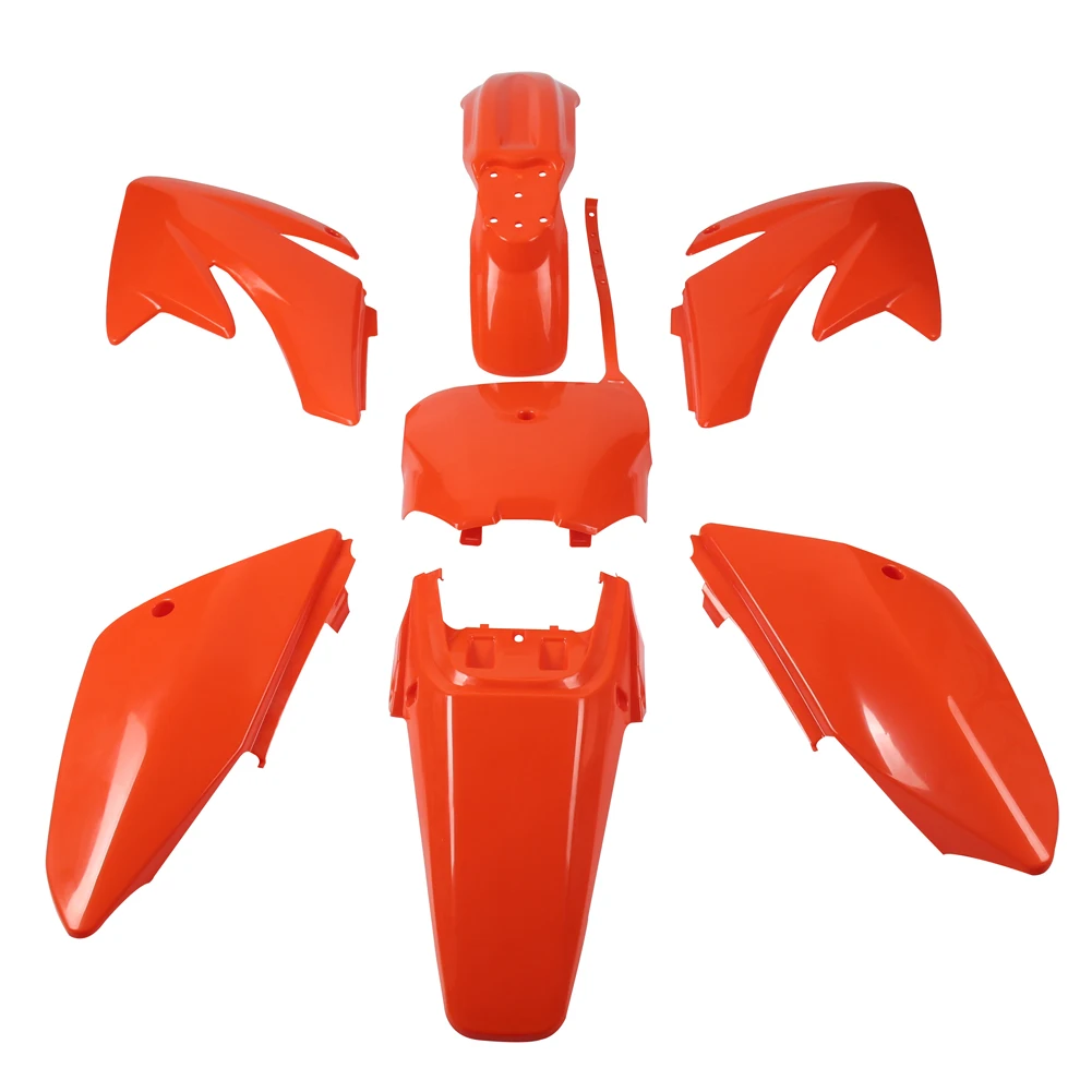 Plastic Fairing Body Kit for CRF70 CRF covers dirt Pit rocket Bike Xmotos Baja DR50 49 50cc 70 90 110 Kayo HK 160