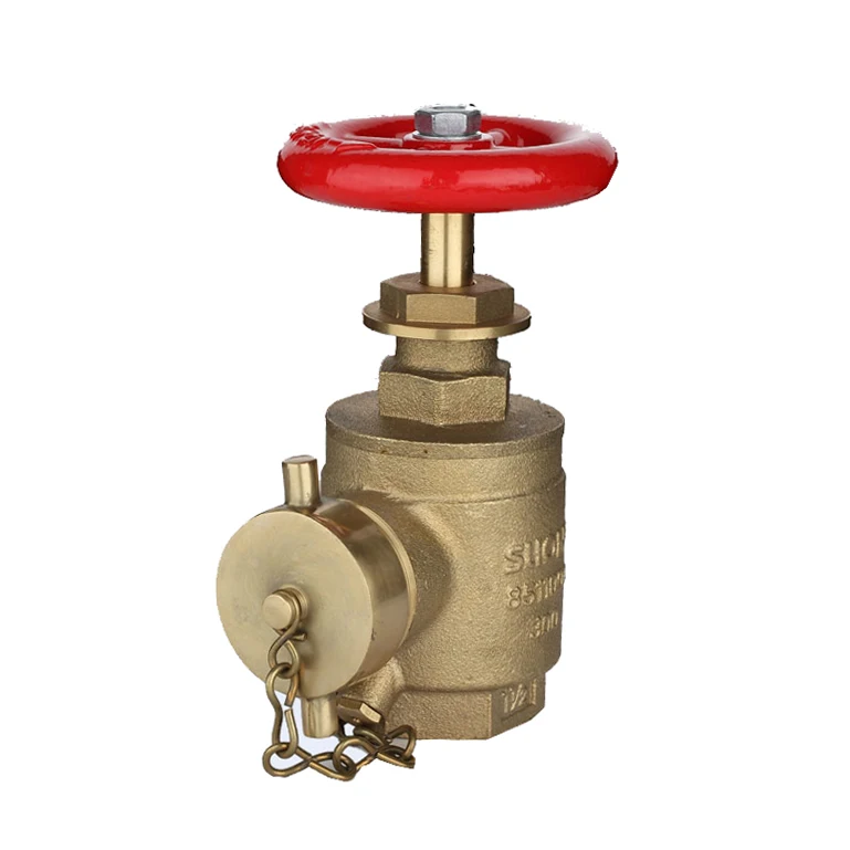 1 1/2' FM UL ULC approvals inlet female outlet female brass chrome polish angle hose fire hydrant valve firefighting equipment