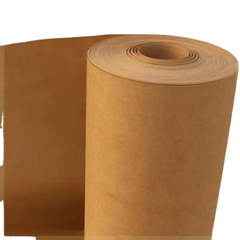 Factory Direct Sale Custom Gift Wrapping Paper Brown Kraft Paper Roll