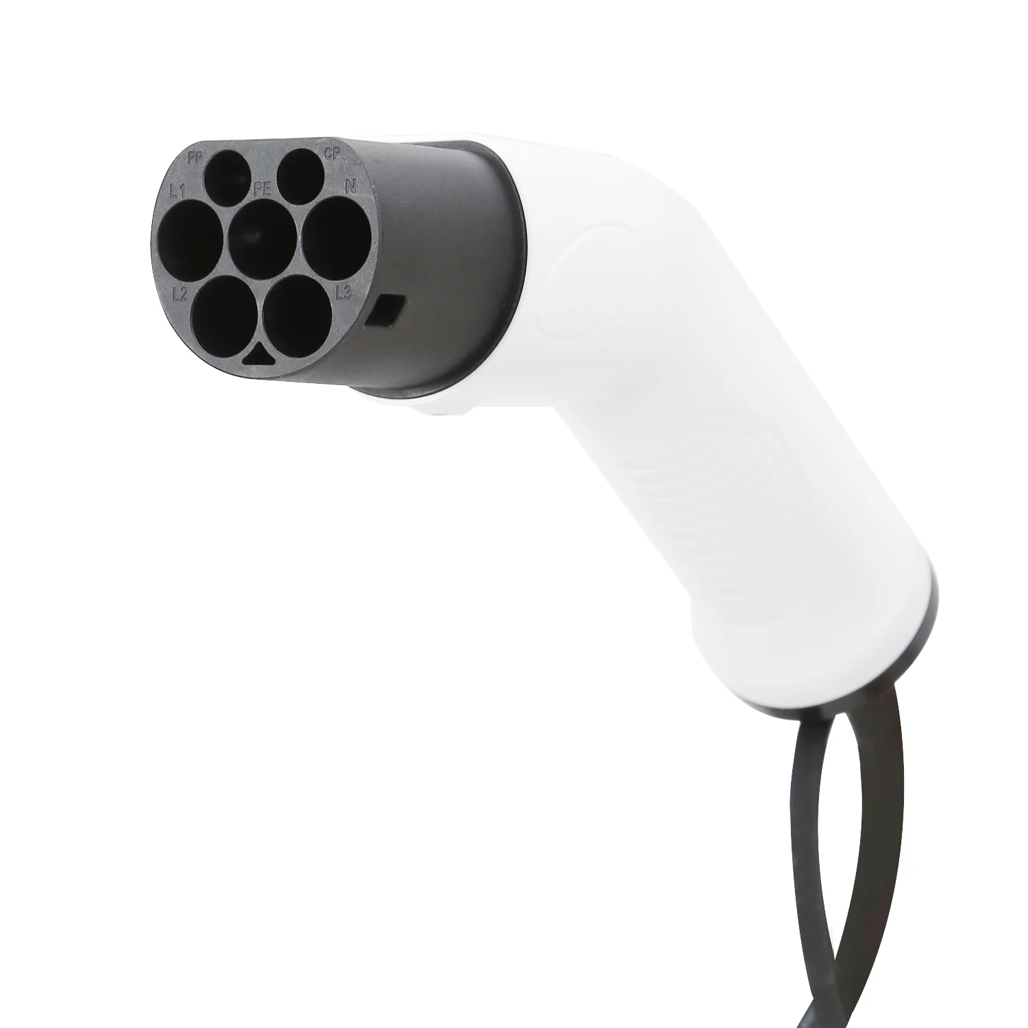 32A 7KW T2 Male Three phase  Portable EV Car Charger with CE  car charging adapter  electric car charger