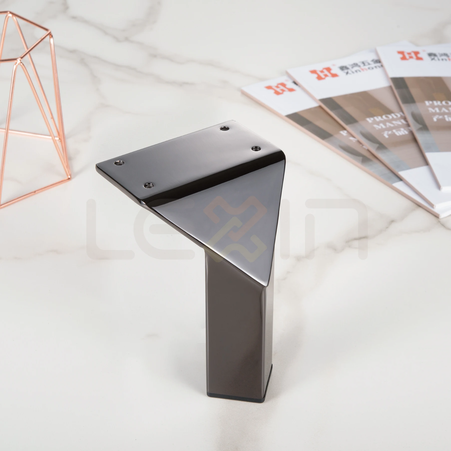 Manufactory price direct selling Modern metal Furniture Feet Side Bed Cabinet steel Sofa Legs