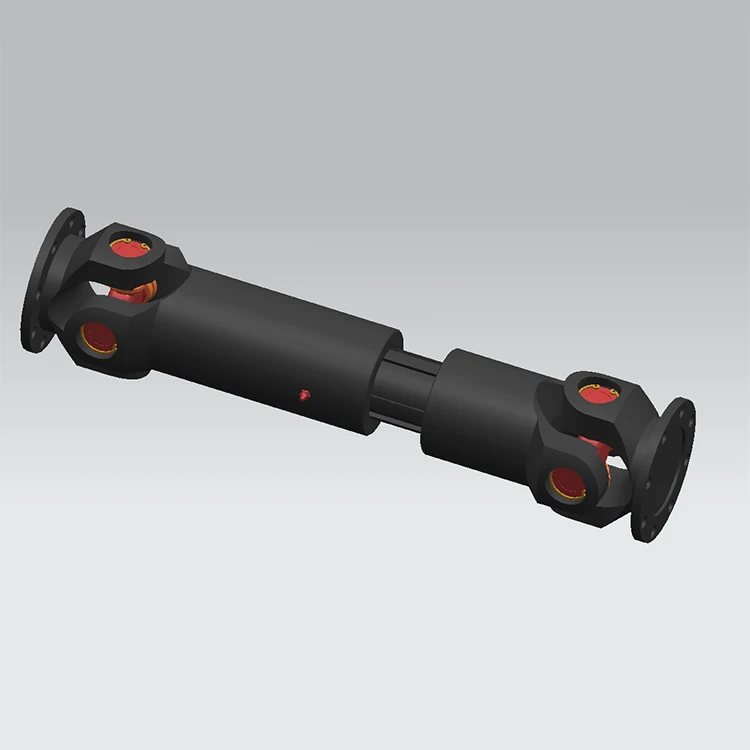 
Hot selling integral fork head cross shaft type telescopic universal joint 