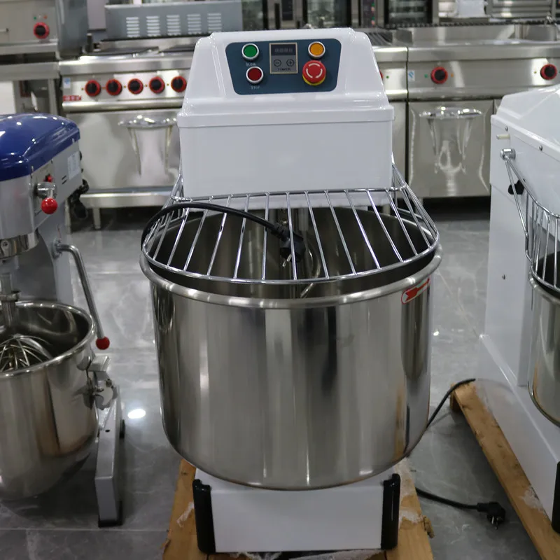 34L 45L 54L 64L 80L 130L Commercial Dough Spiral Mixer Machine Bread Dough Mixer For Sale