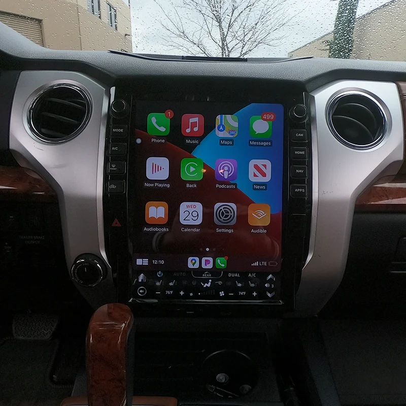 Tesla Style13 inch Carplay  Vertical Screen GPS Navigation Car DVD Radio Player for Toyota Tundra 2014-2021