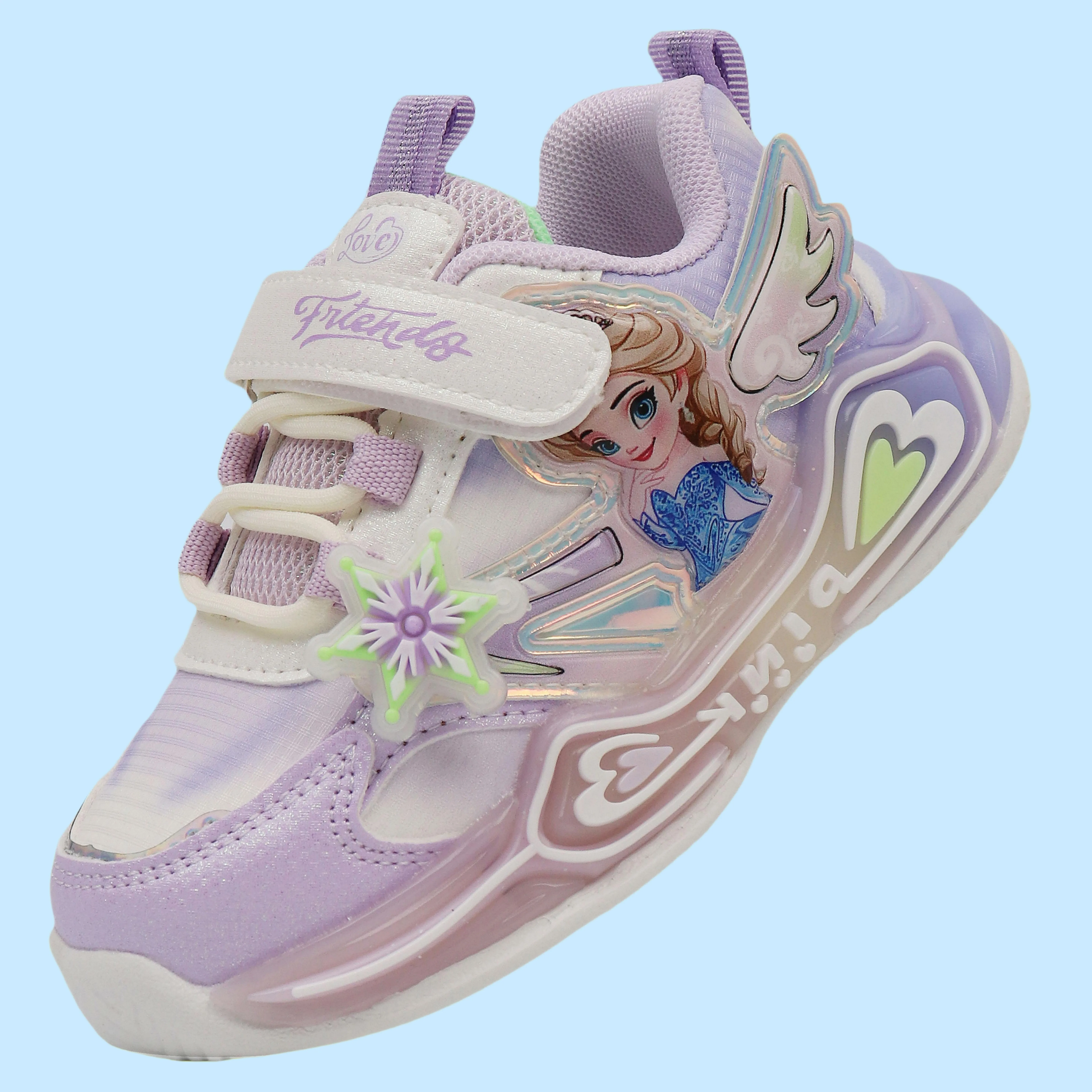 G.DUCK COOL New Wholesales Kids Casual Shoes Cute Cartoon Girls Stylish Sneakers Breathable Lightweight Children Sport Shoes