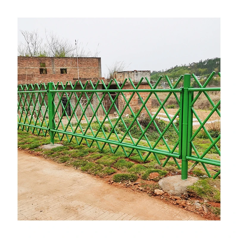 Factory Hot Sale Custom Insert Garden Fence Bamboo Artificial Fence Of Garden Bed Edging Yard Border Edging
