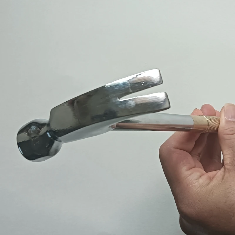 Multi functional Hammer 6 in 1 with Slotted/Flat Head Phillips Screwdriver Claw Hammer Manual Portable Metal Mini Tool Hammer