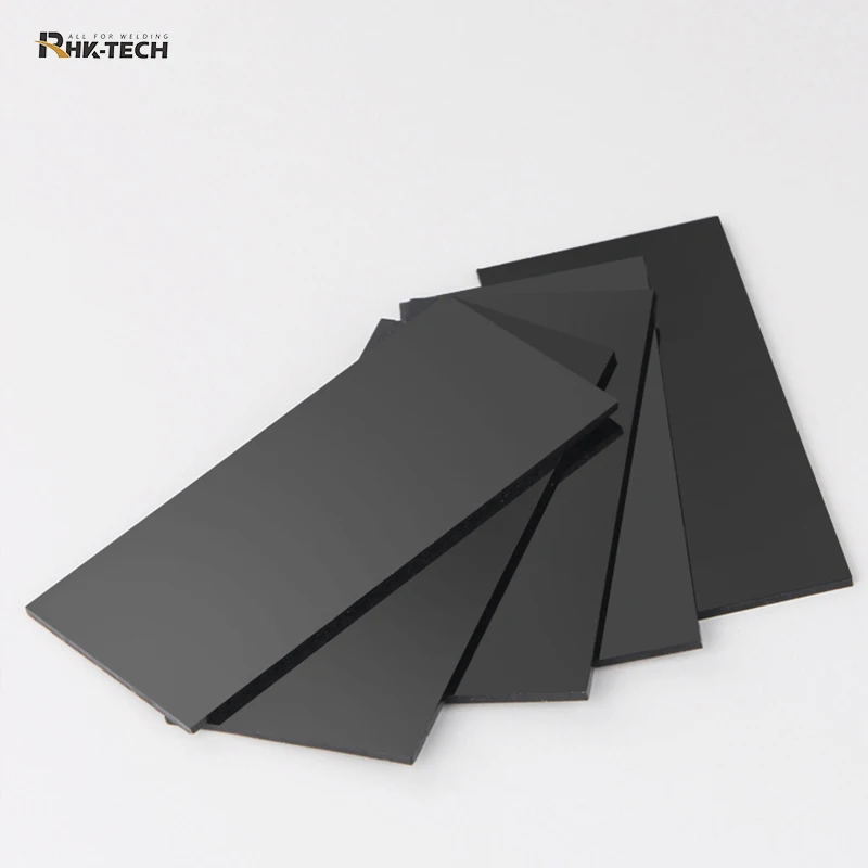 RHK High quality welding lens Shade Black Darkening Filter Plate Welding Glass Hood Lens