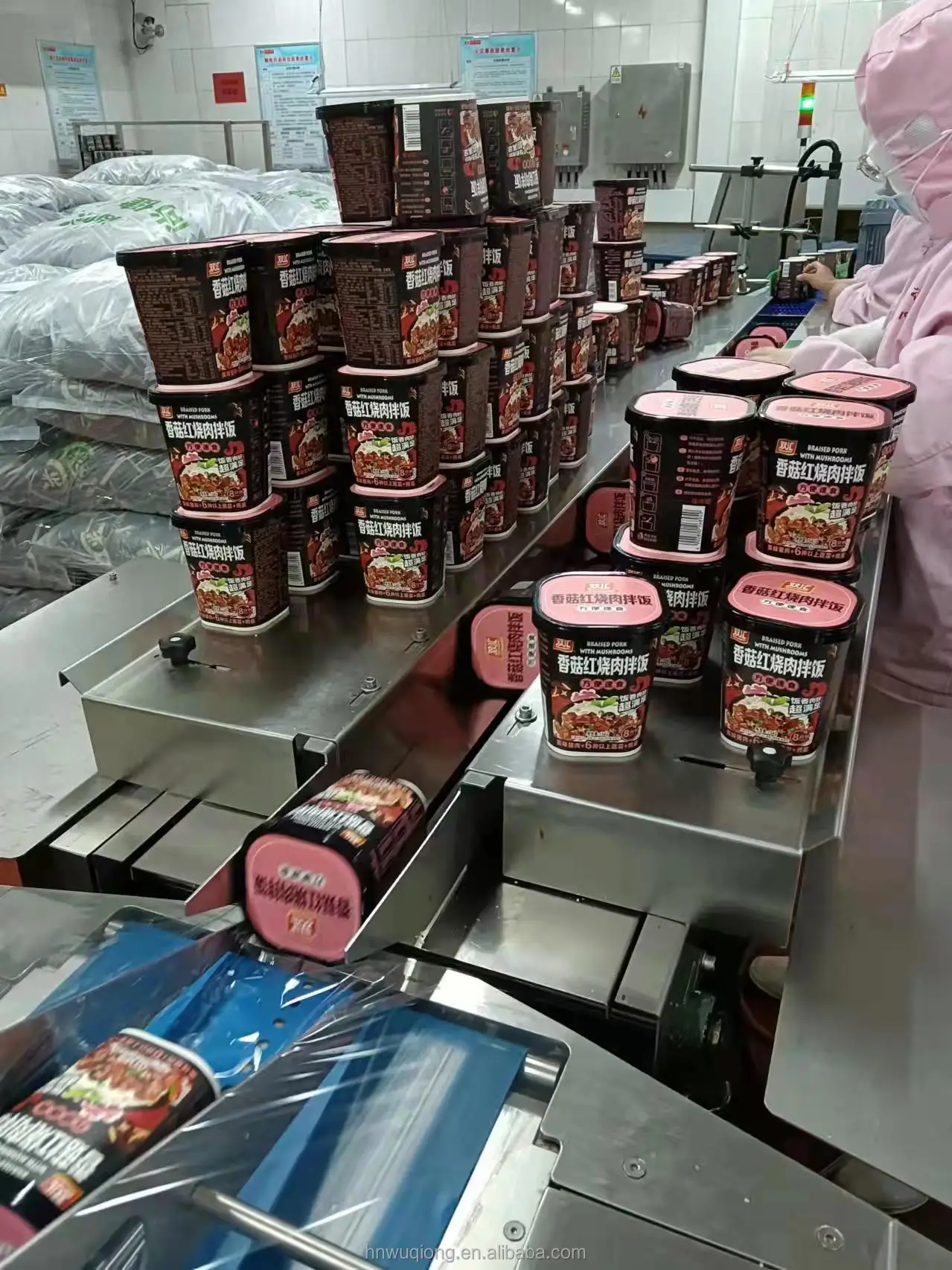 Wholesale new products Chinese Shuanghui  cooking cup quick cook instant asian nutritional  rice instant dish meals