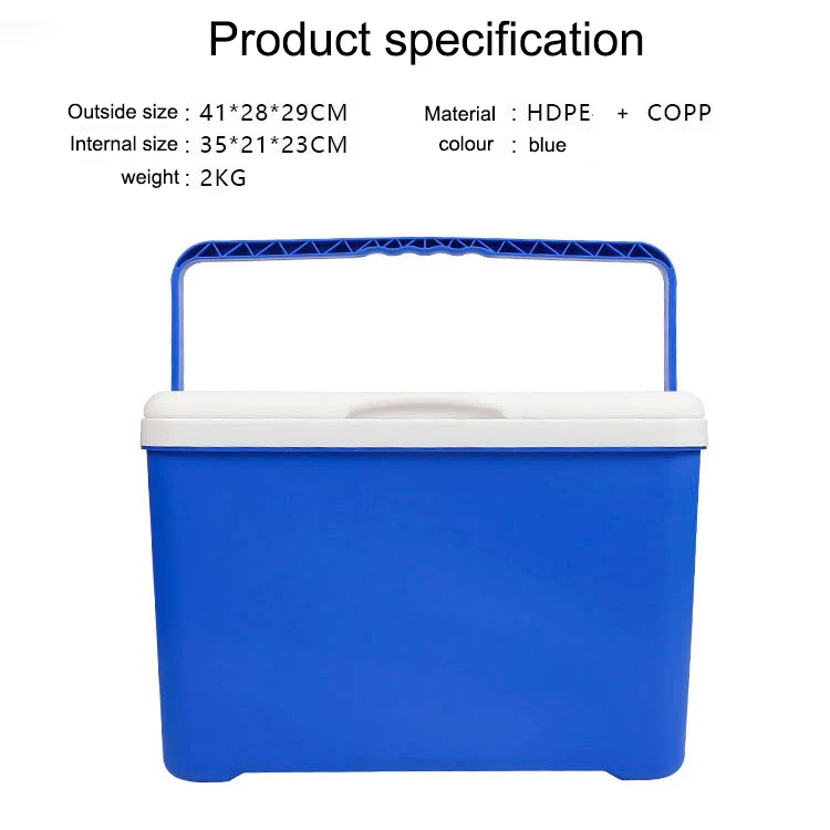 PCFCOOL EPS 6 Liters plastic mini medical cooler box car house metal cooler box cooler box metal
