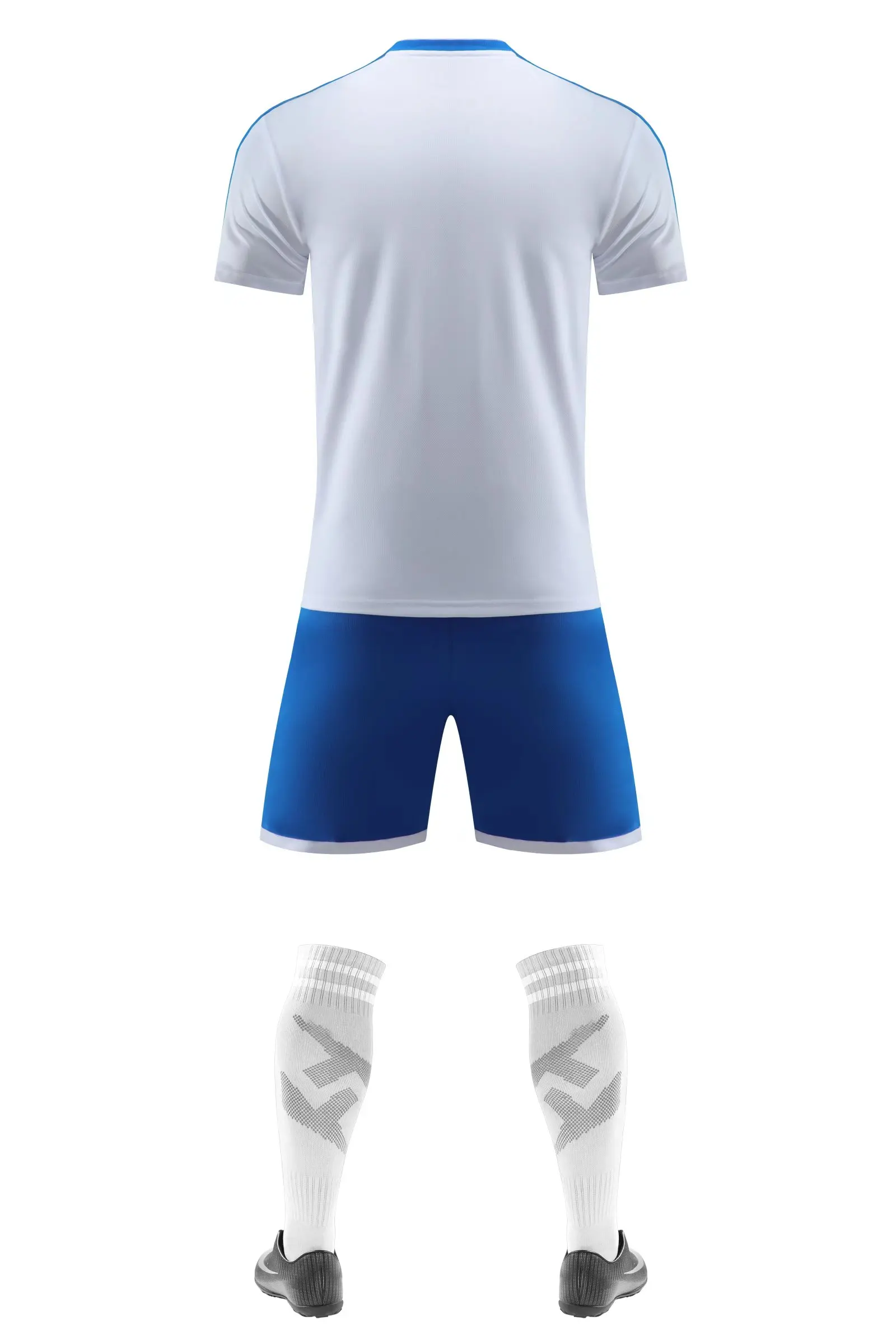 Wholesale Custom High Quality Boys Football Jersey Soccer Set Breathable Training Sports Wear Kids Print Technics Children Age