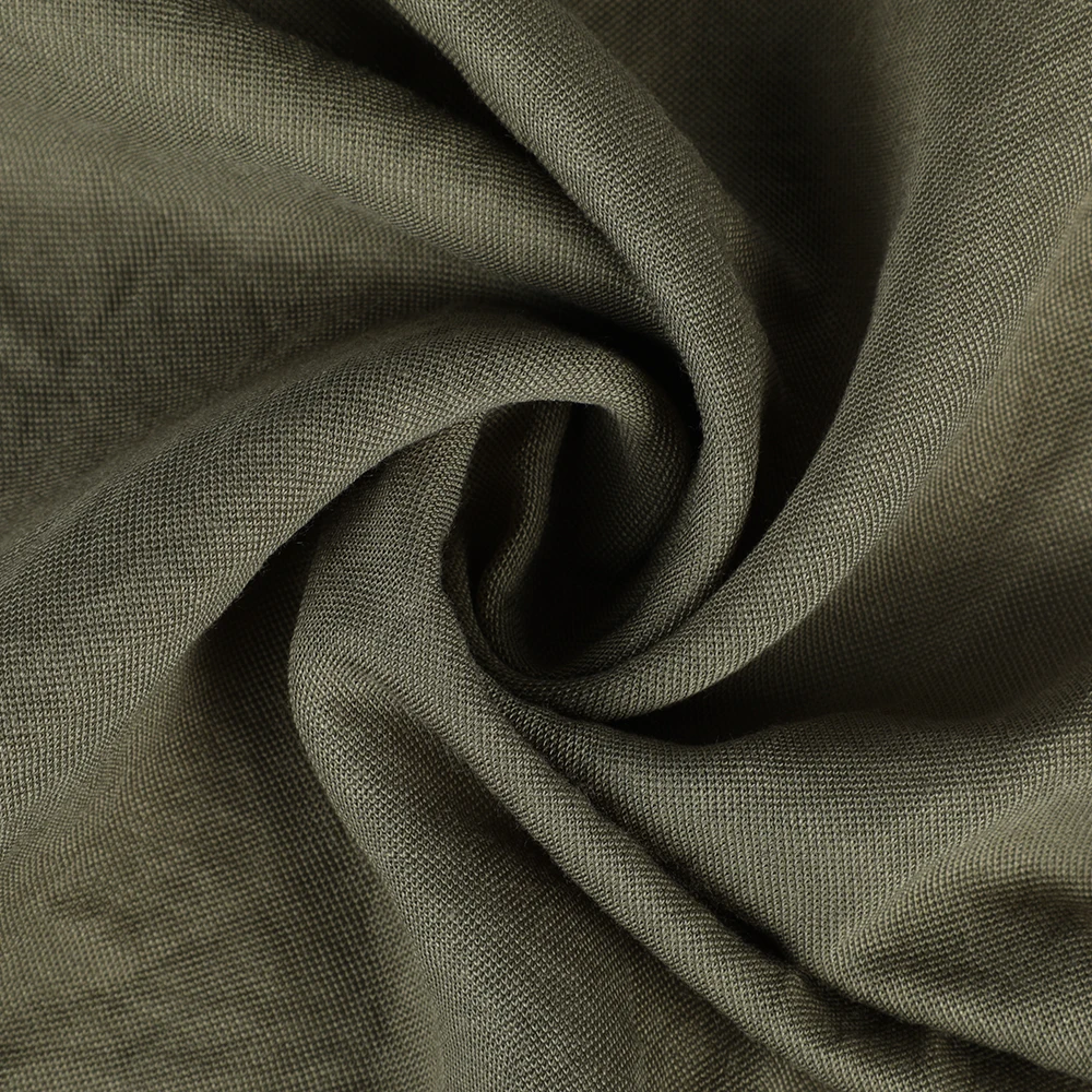 Very Fashion and Confortable 81% R 19% N NR Pique Polyester Knit Fabric for Polo T-shirt
