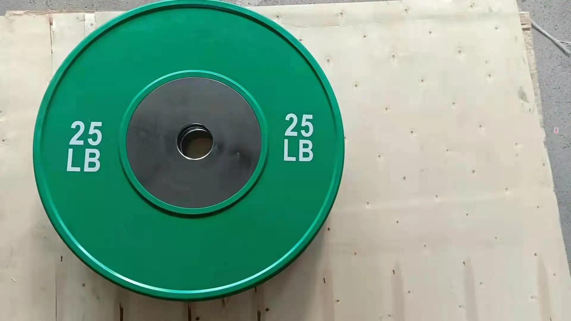 Rizhao OEM Logo  High Quality Weight Plates Competition Weightlifting Bumper Plate